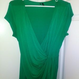 Maurice's Deep V Neck Top